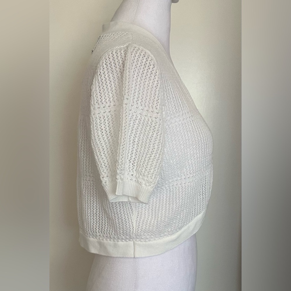 NWT Rabbit Rabbit Rabbit Short Sleeve Cardigan Bolero Lightweight Size M - Picture 14 of 16